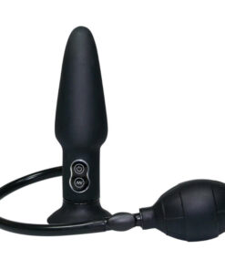 plug anal gonflable vibrant