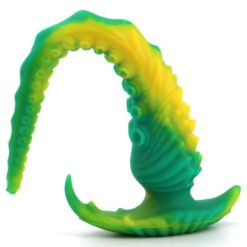 Plug Anal Long Tentacule Pieuvre Vert