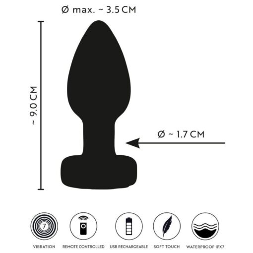 Plug Anal Lumineux avec Vibrations