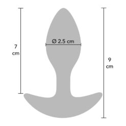 Plug Anal Noir 90 grammes