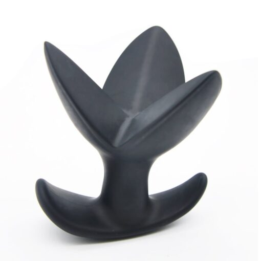 plug-anal-silicone-Lotus-Noir -min