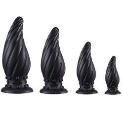 Plug Anal Silicone Spirale Orgasmique