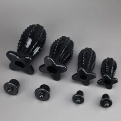 Plug Anal Tunnel à Picots et Bouchon