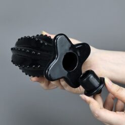 Plug Anal Tunnel à Picots et Bouchon