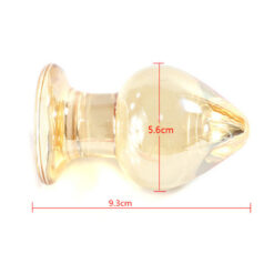 Plug Anal Verre Butt Crystal