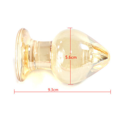 Plug Anal Verre Butt Crystal