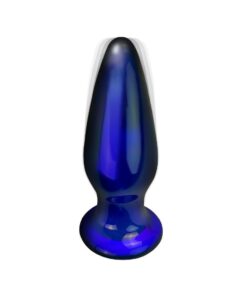 Plug Anal Verre Vibrant 11,5x4cm