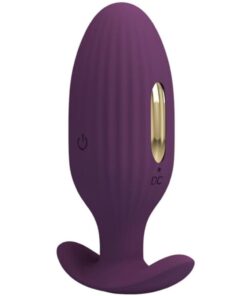 Plug Anal Vibrant Connecté Silicone 9x3,4cm