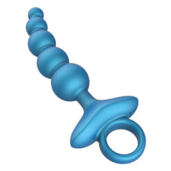 Plug Anal Vibrant Dilatation Progressive Bleu