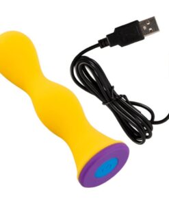 Plug Anal Vibrant Jaune