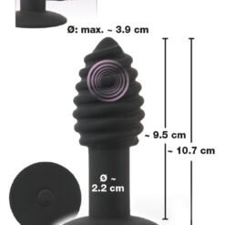 Plug Anal Vibrant Noir Homme