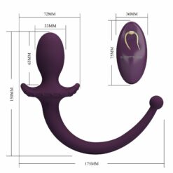 Plug Anal Vibrant Queue de Chien Ligeia