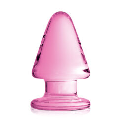 Plug Anal Verre XL Rose Plaisir