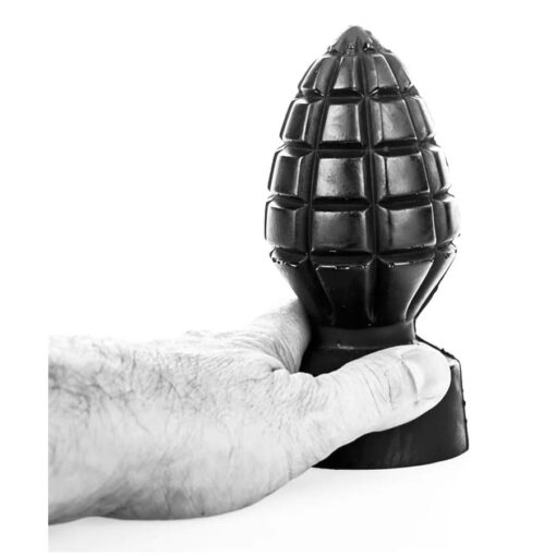 Plug Anal XXL Grenade Jouissive noir