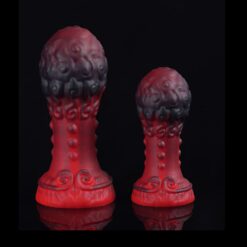 Plug Anal XXL Pieuvre Noir et Rouge