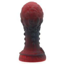 Plug Anal XXL Pieuvre Noir et Rouge