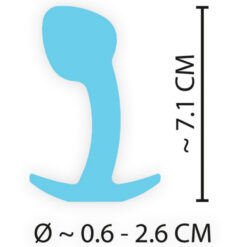 dimensions du Plug Silicone pour Débutant