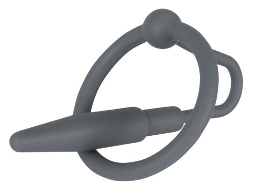 Plug Penis en Silicone Noir