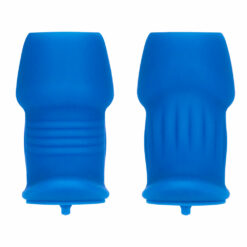 Plug Tunnel Anal Bleu 10x6cm