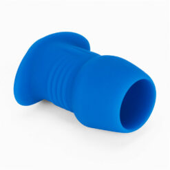 Plug Tunnel Anal Bleu 10x6cm