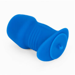 Plug Tunnel Anal Bleu 10x6cm