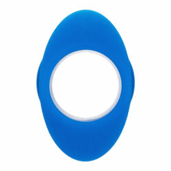 Plug Tunnel Anal Bleu 10x6cm
