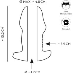 Plug Tunnel Anal Transparent Expansion