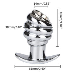 plug tunnel strie acier