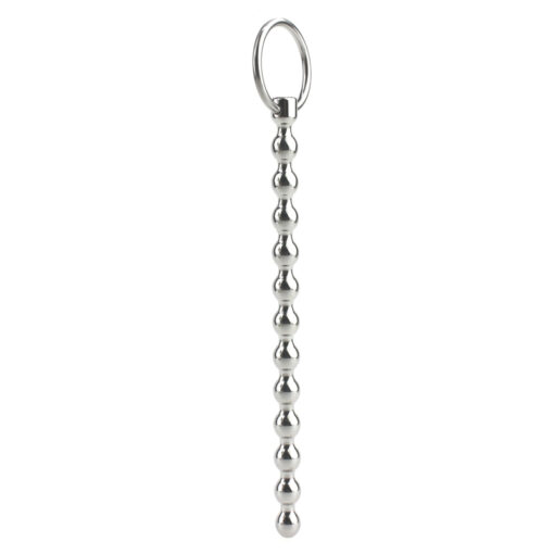 Plug Urètre Chapelet de Perles Métal 9mm