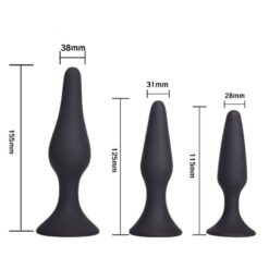 sextoy noir silicone