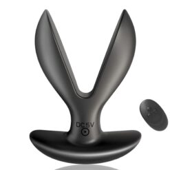 Stimulateur Plug Vibrant à Télécommande 9x6cm