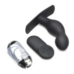 Stimulateur de Prostate Vibrant avec Harnais et Télécommande