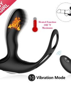 Stimulateur prostatique Vibration Chauffante