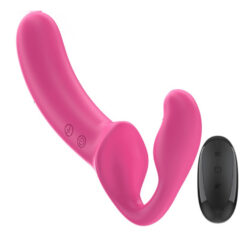 Strap On Femme Vibrant à Télécommande