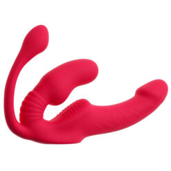 Strapon Féminin avec Triple Vibrateur