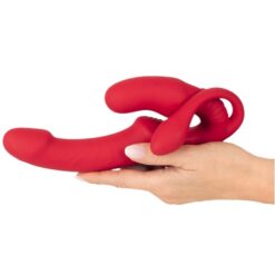 Strapon Féminin avec Triple Vibrateur