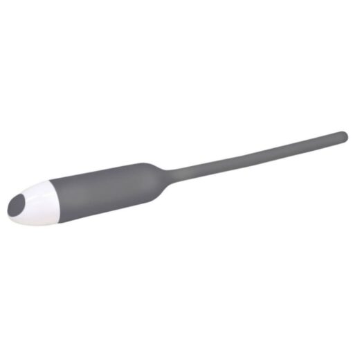 Tige Urètre Vibrante Silicone Noir 6mm