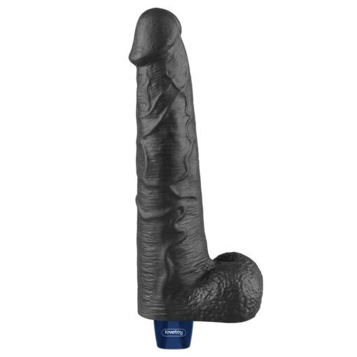 Vibromasseur Finitions Réaliste Noir 25x5,3cm