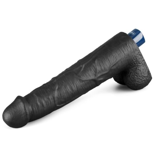 Vibromasseur Finitions Réaliste Noir 25x5,3cm